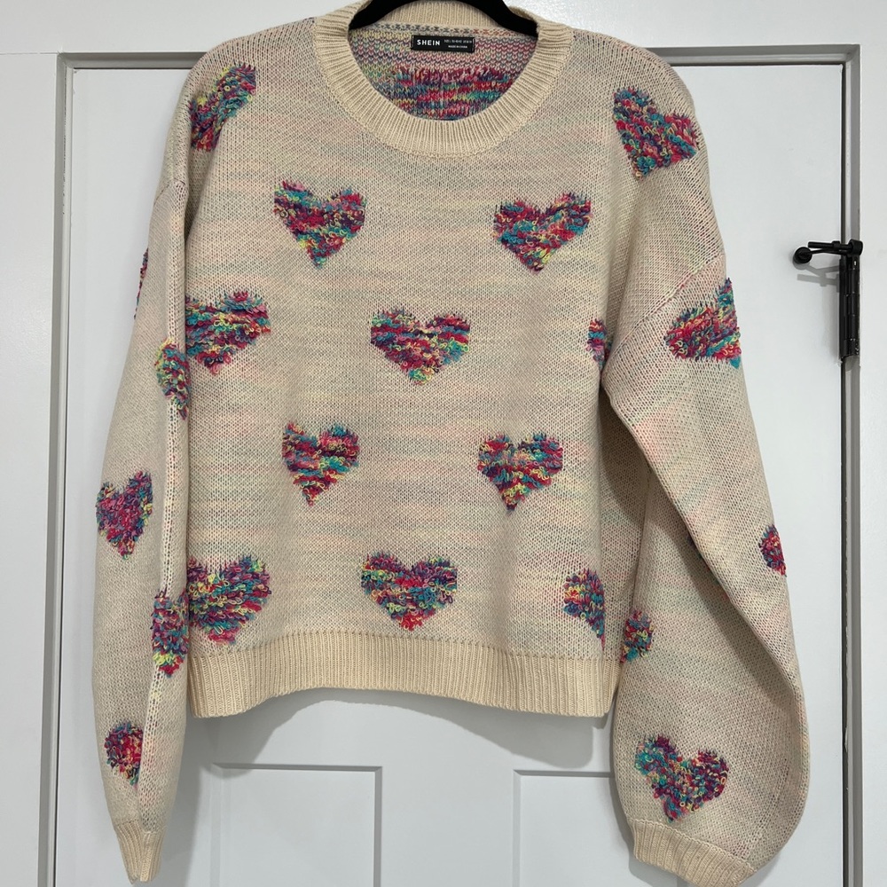 SHEIN women's crop sweater